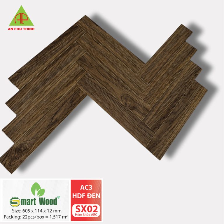 SÀN GỖ XƯƠNG CÁ SMARTWOOD SX02