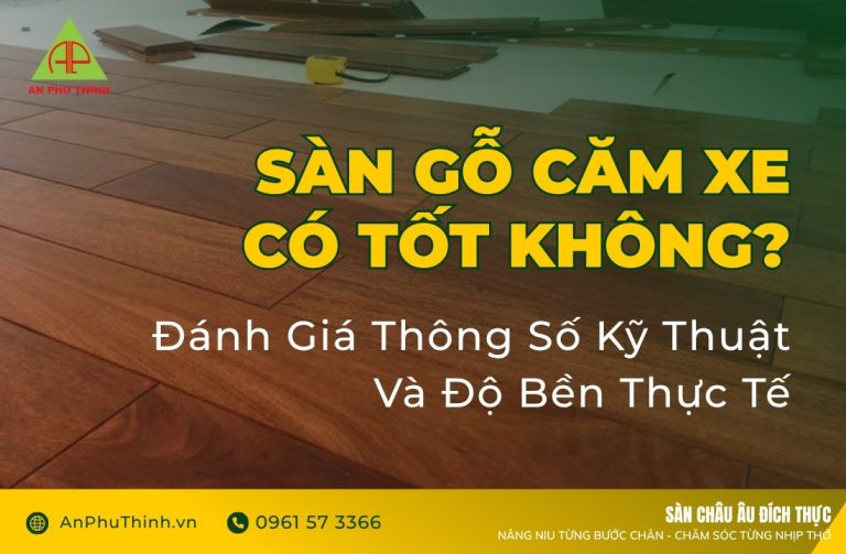 Sàn gỗ căm xe