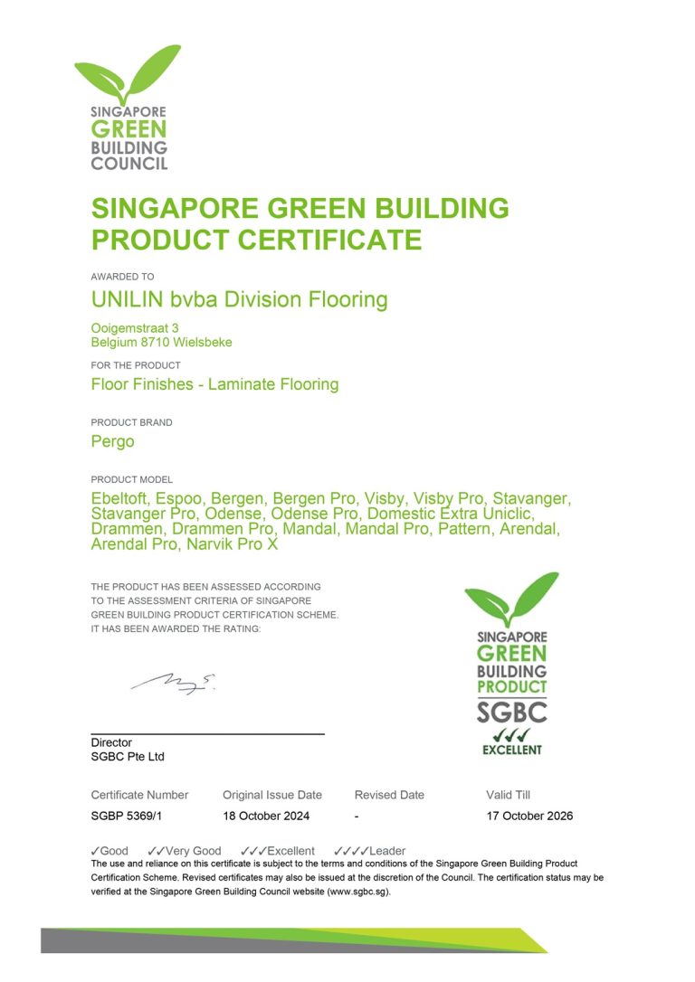 Chứng nhận xanh của Singapore