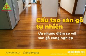Cấu tạo sàn gỗ tự nhiên