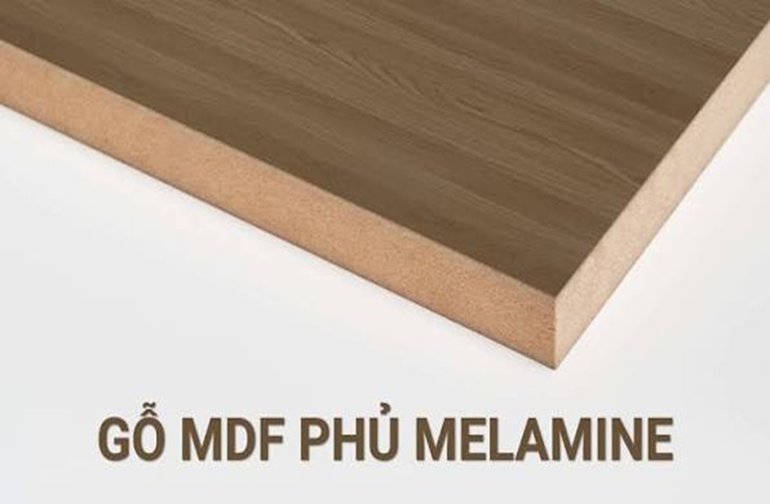 Gỗ MDF phủ melamine