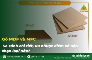 Gỗ MDF và MFC