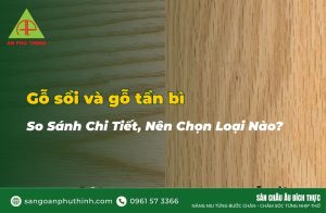 Gỗ sồi và gỗ tần bì
