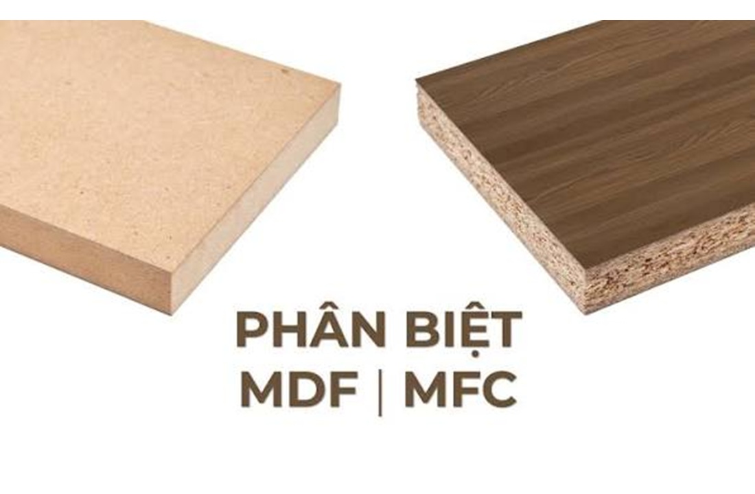Phân biệt MDF và MFC