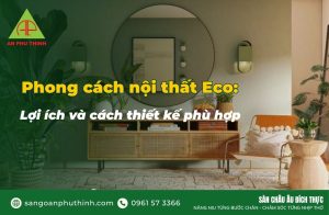 Phong cách nội thất eco