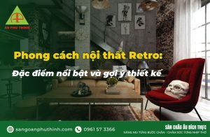 Phong cách nội thất retro