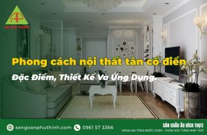 Phong cách nội thất tân cổ điển