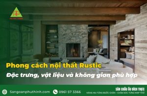 Phong cách Rustic