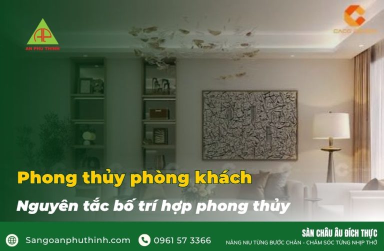 Phòng khách phong thủy