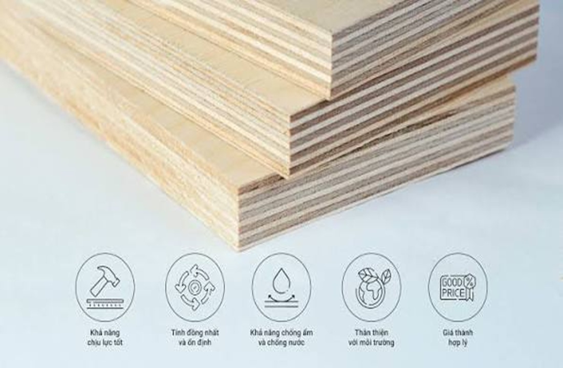 ván gỗ plywood
