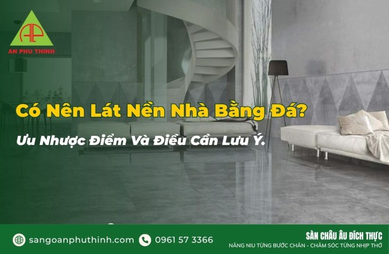 Có nên lát nền nhà bằng đá?